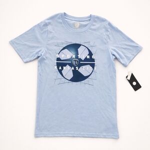 NWT Sporting Kansas City MLS Youth Graphic Tee Kids Size Large Blue Soccer Shirt